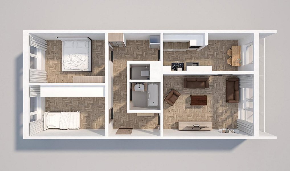 Prodej bytu 3+1 80 m², Praha – náhled fotky 3