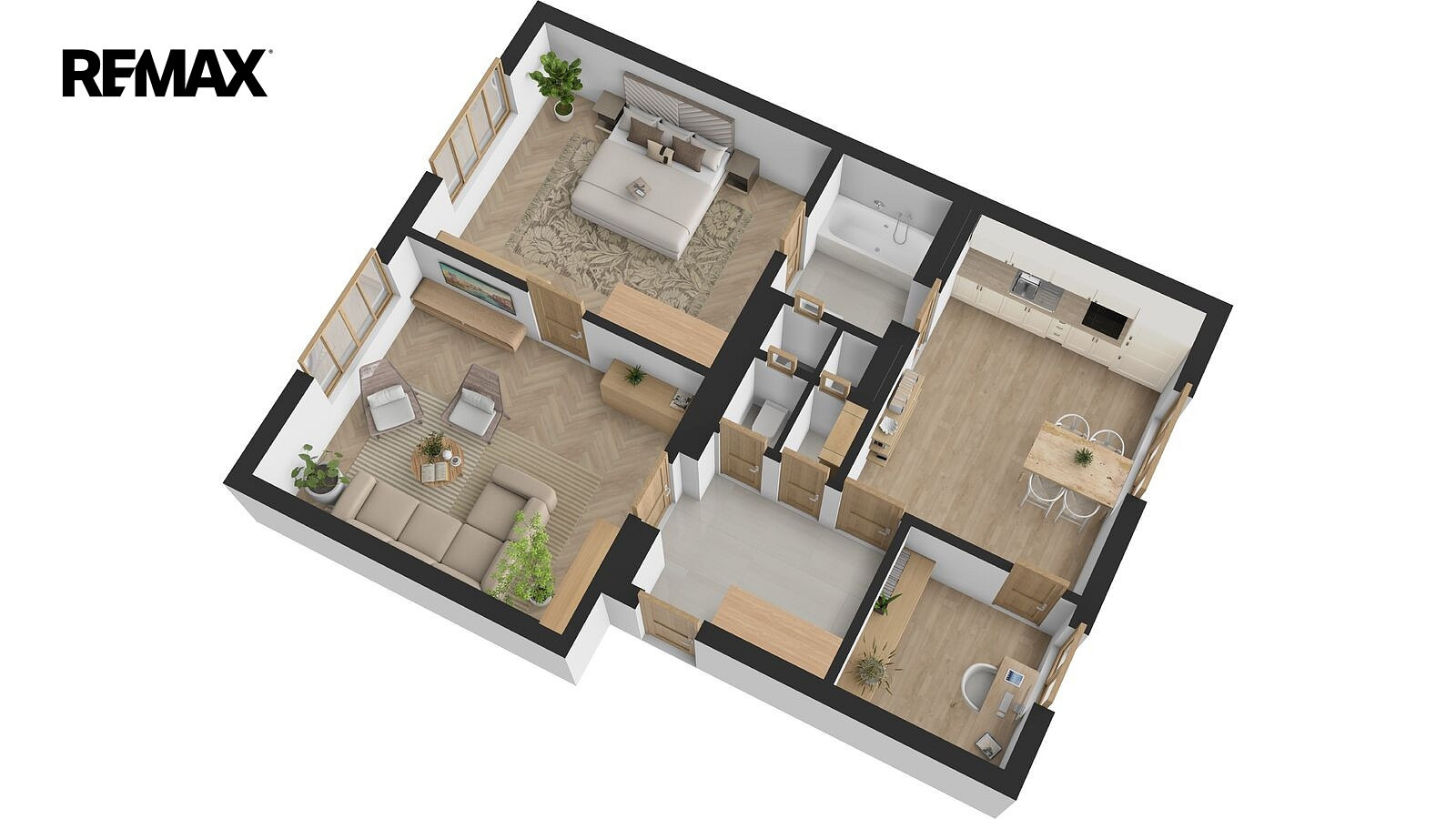 Pronájem bytu 3+kk 78 m² – fotografie 2