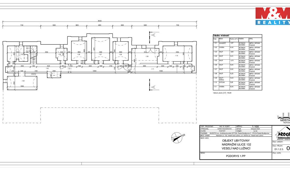Prodej nájemního domu, činžáku 1 121 m², Veselí nad Lužnicí – náhled fotky 25