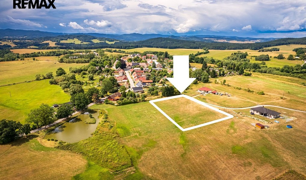 Prodej stavebního pozemku 4 020 m², Horní Dvořiště – náhled fotky 3