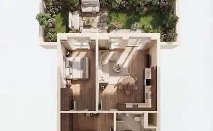 Prodej bytu 2+kk 116 m²