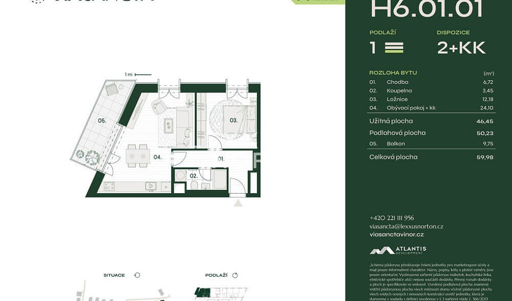 Prodej bytu 2+kk 50 m², Praha – náhled fotky 14