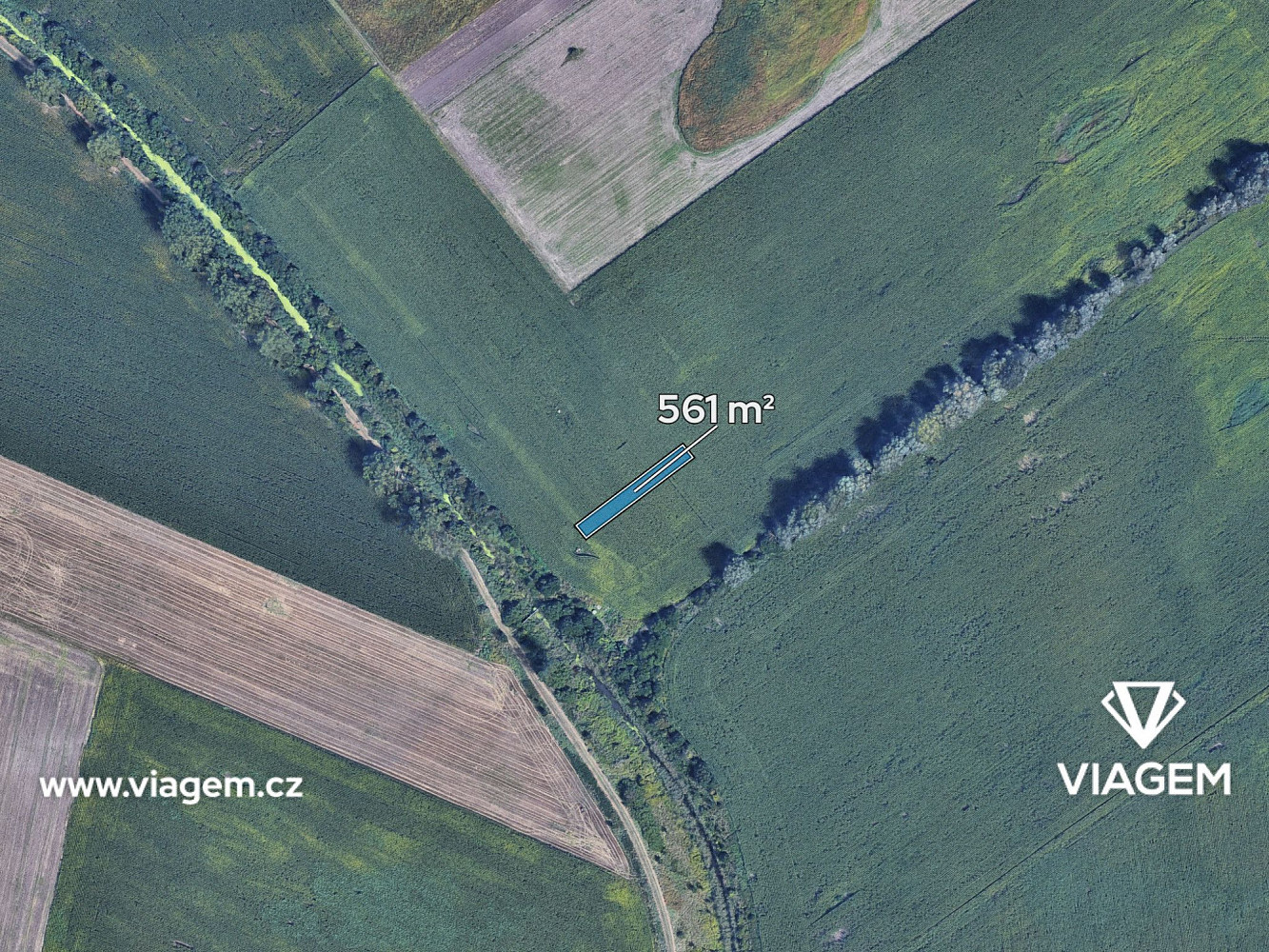 Prodej pole 374 m² – fotografie 2