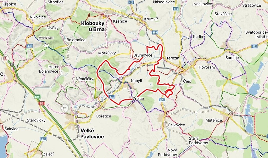 Prodej pole 4 334 m², Kobylí – náhled fotky 3
