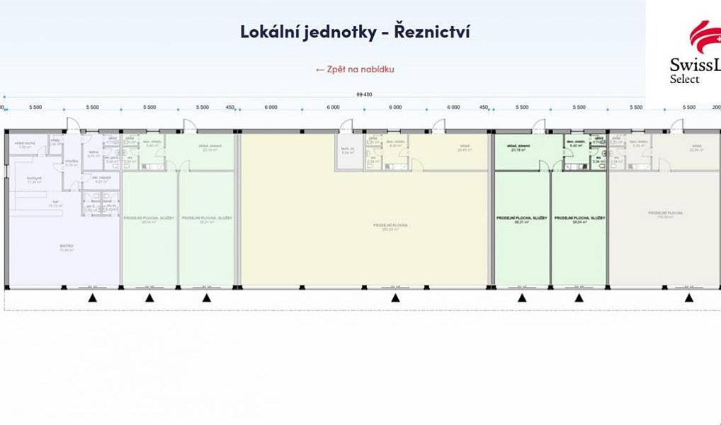 Prodej obchodních prostor 153 m², Polná – náhled fotky 2