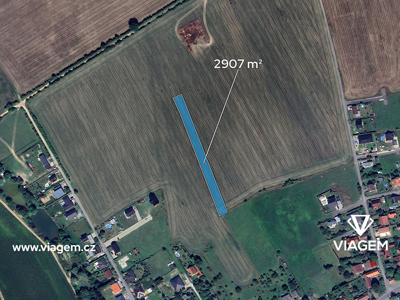 Prodej pole 2 180 m² – fotografie 2