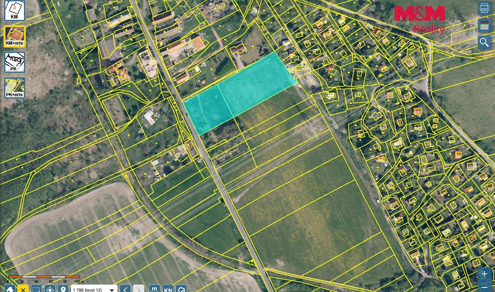 Prodej stavebního pozemku 1 100 m², Úštěk – náhled fotky 14