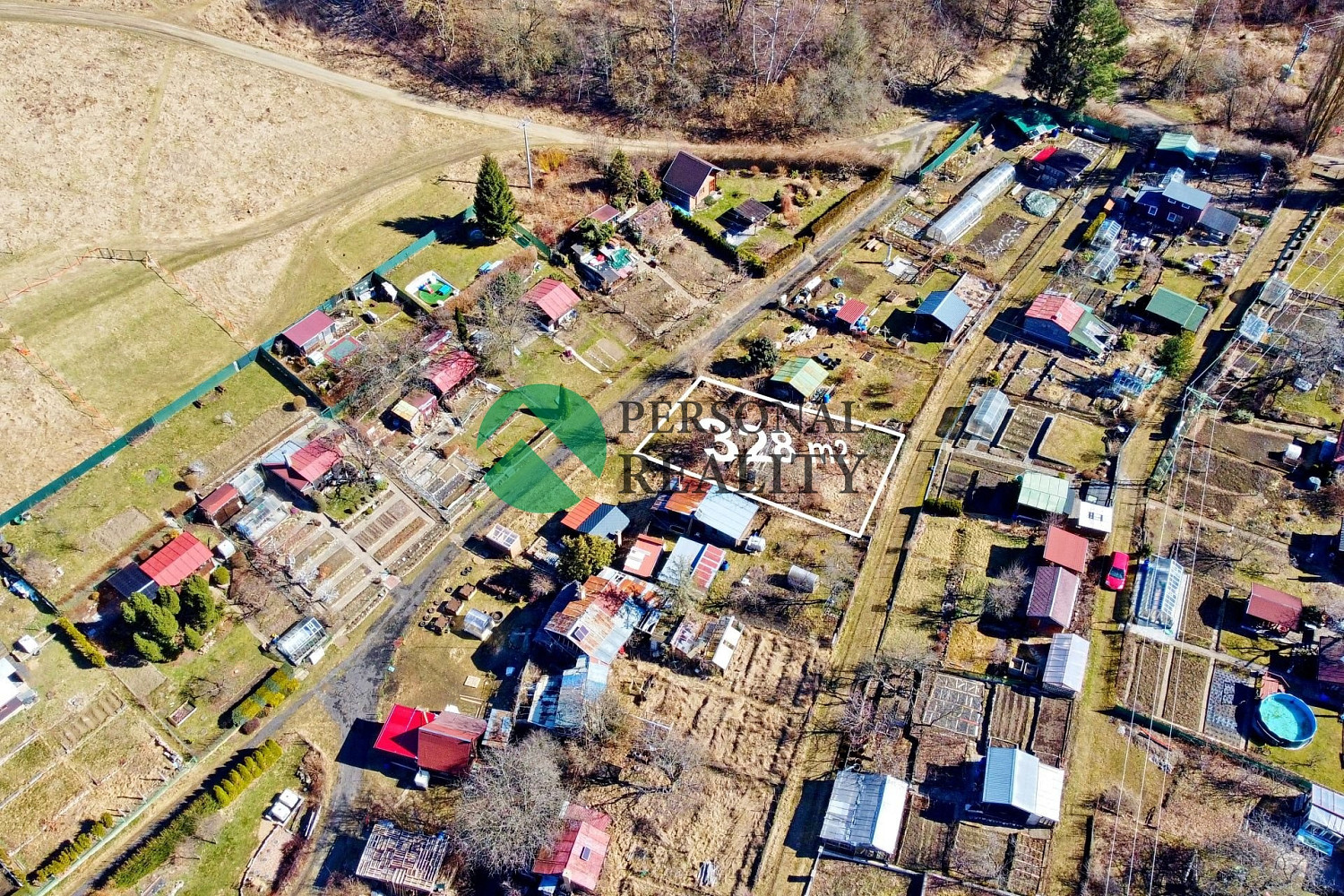 Prodej zahrady 328 m²