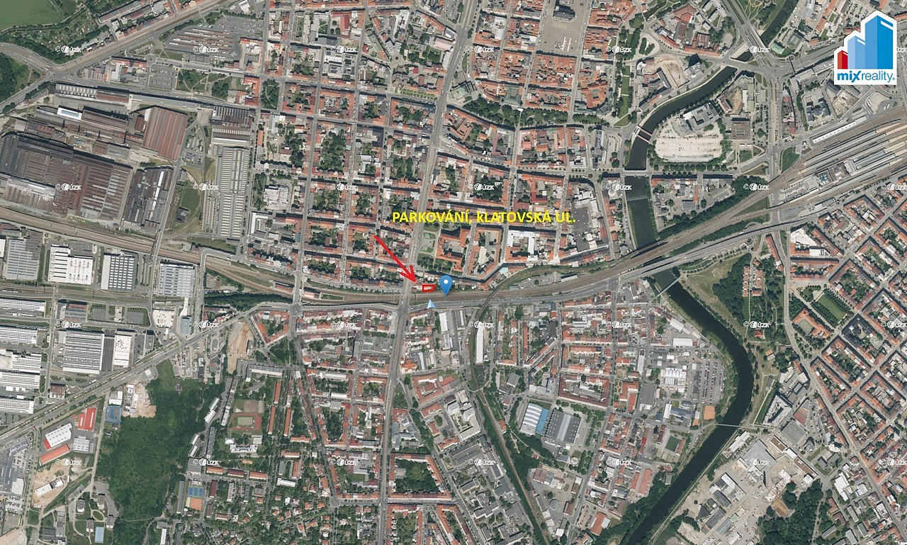 Pronájem parkovacího stání v širším centru města Plzně