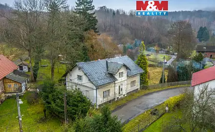Prodej domu 190 m² s pozemkem 1 832 m², Kunratice u Cvikova, okres Česká Lípa