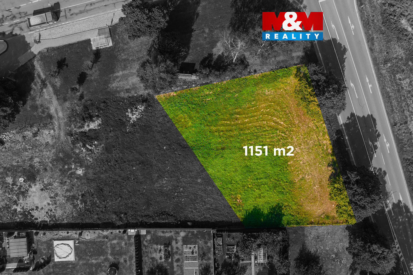 Prodej stavebního pozemku 1 151 m²