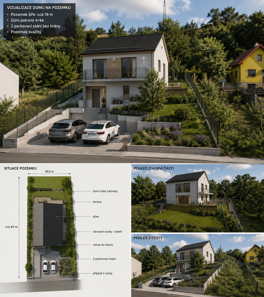 Prodej stavebního pozemku 915 m²
