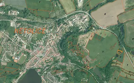 Prodej louky 2 882 m², Mírové Náměstí, Netolice, okres Prachatice