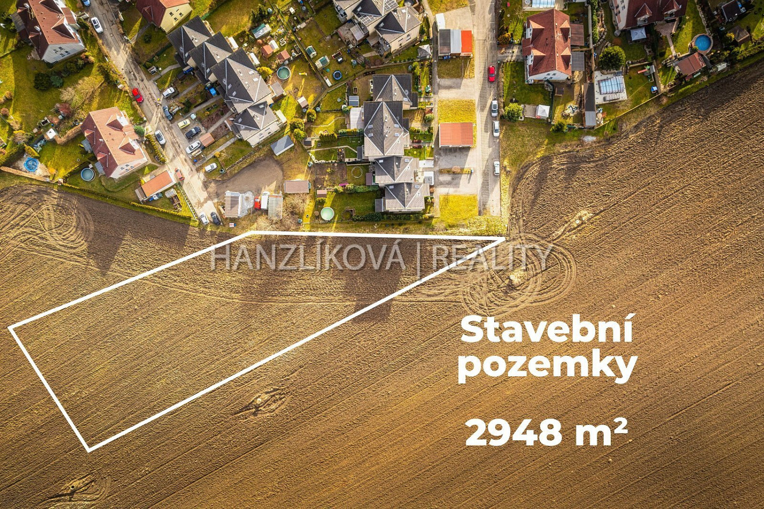 Prodej stavebního pozemku 2 948 m² – fotografie 4