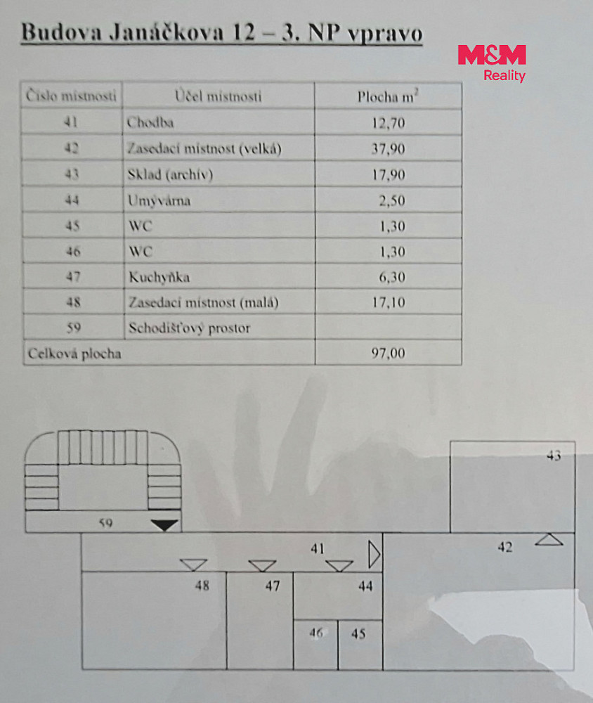 Pronájem kanceláře 97 m² — photo 5