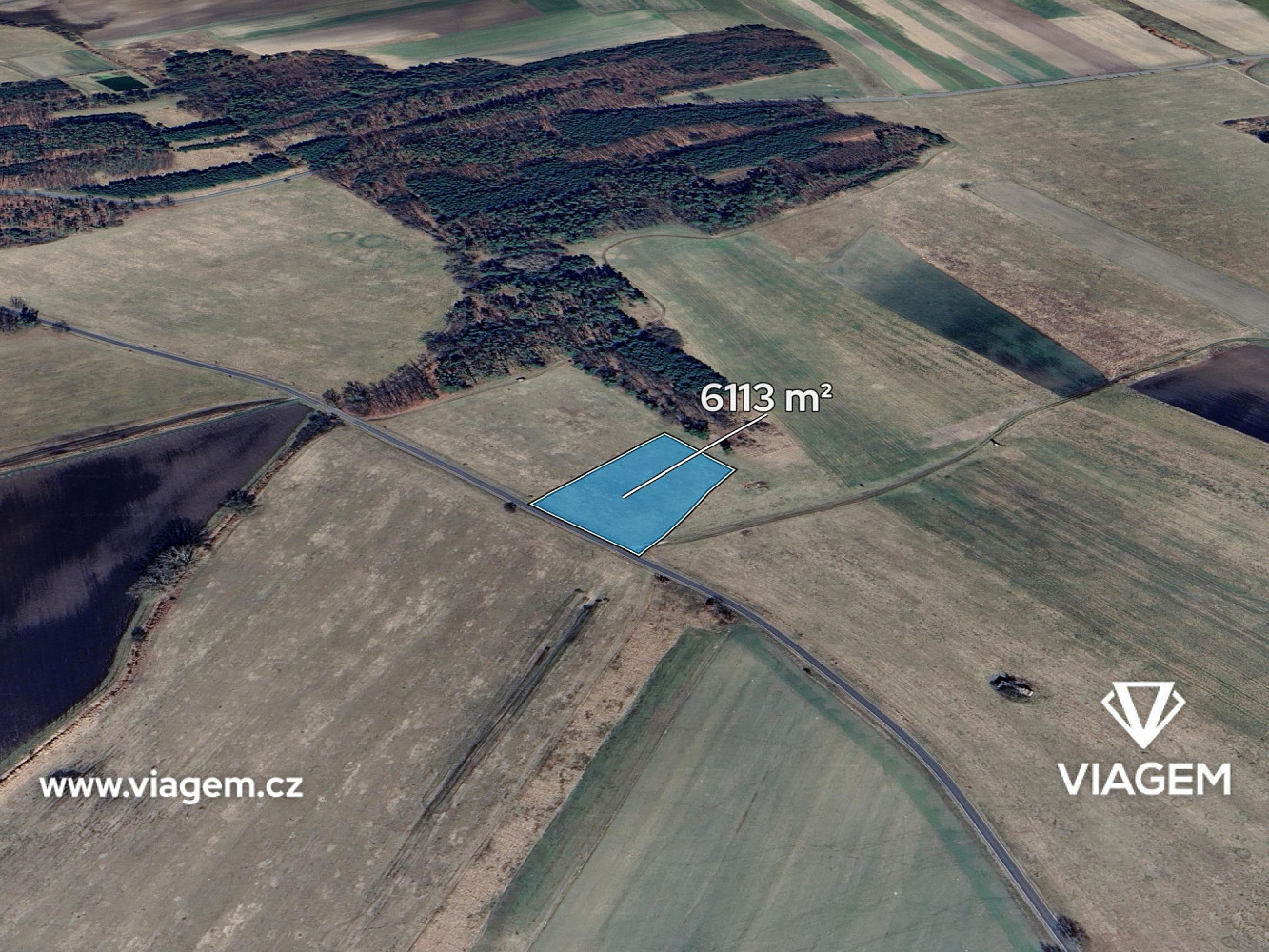 Prodej pole 6 113 m²