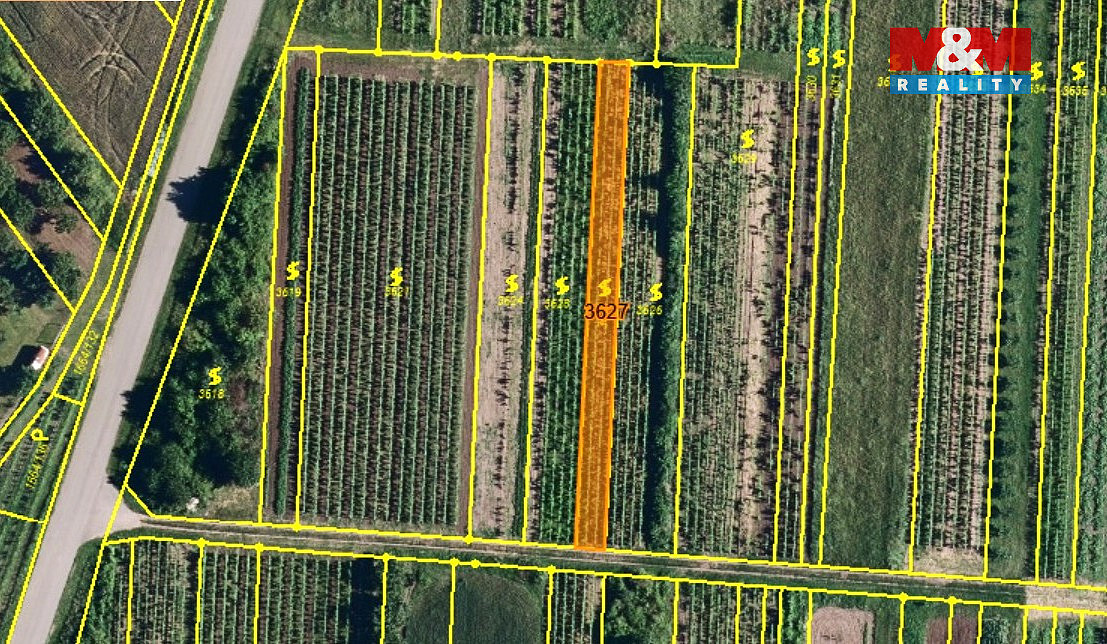 Prodej pole 400 m² – fotografie 2