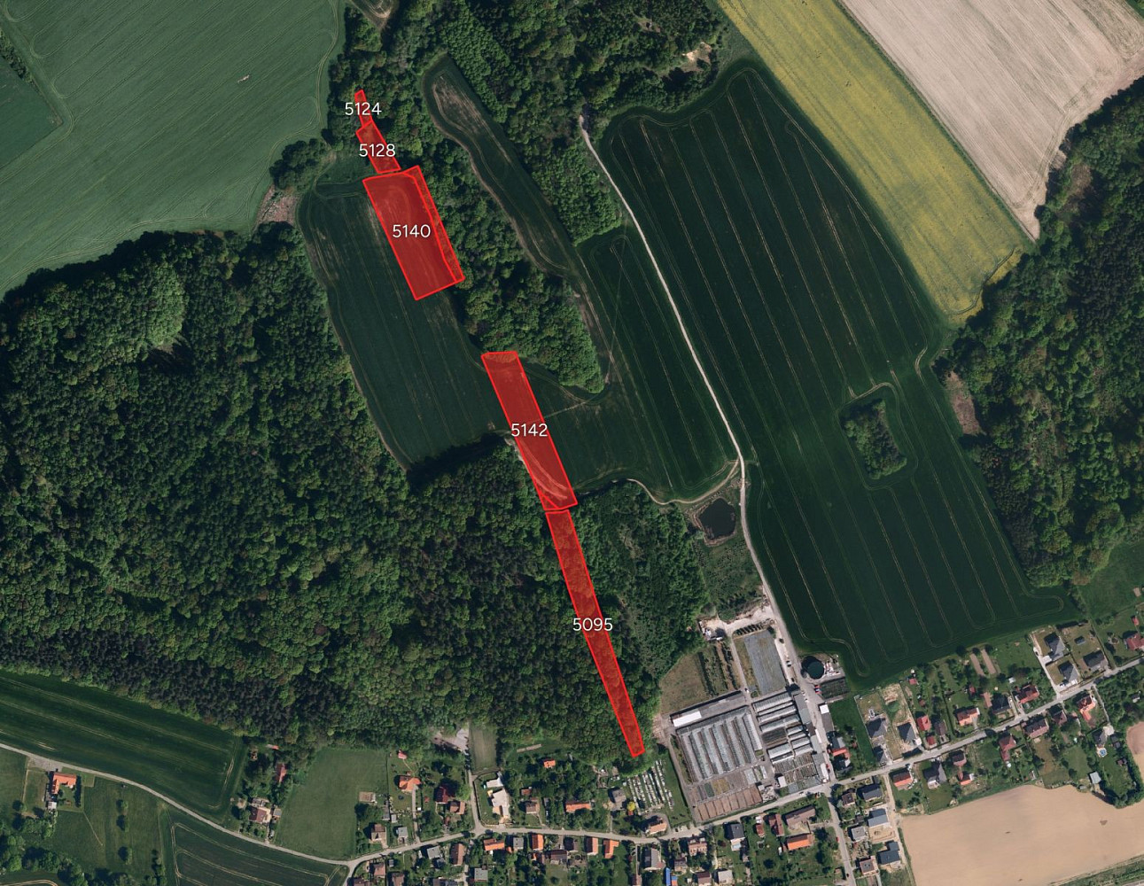 Prodej pole 20 095 m²