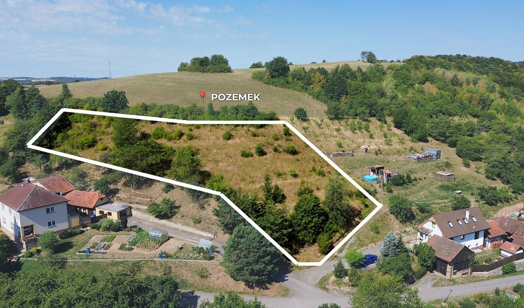 Prodej pozemku, 4281 m², Zahrada - Brno-venkov, Kaly