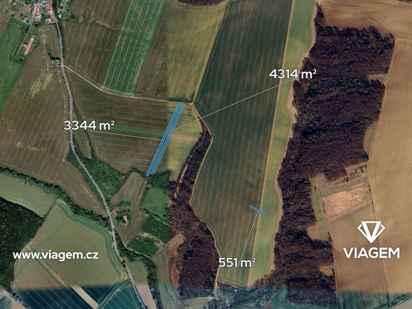Prodej pole 1 368 m² – fotografie 2