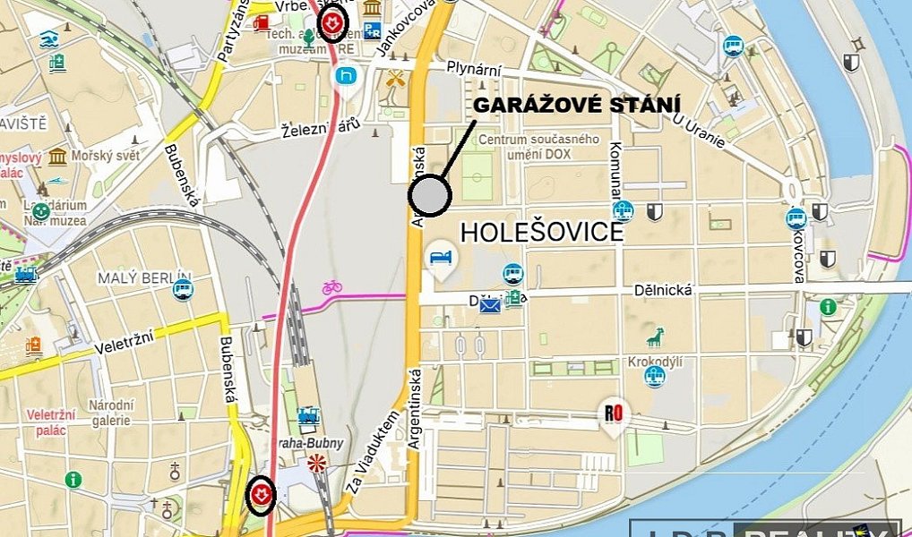 Prodej garážového stání 18 m2, Praha - Holešovice, Praha – náhled fotky 15