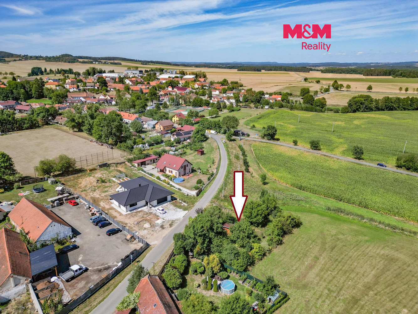 Prodej stavebního pozemku 636 m²