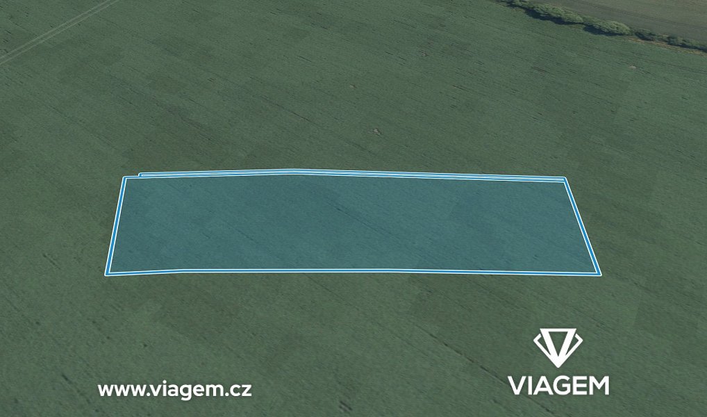 Prodej pole 634 m², Pátek – náhled fotky 2