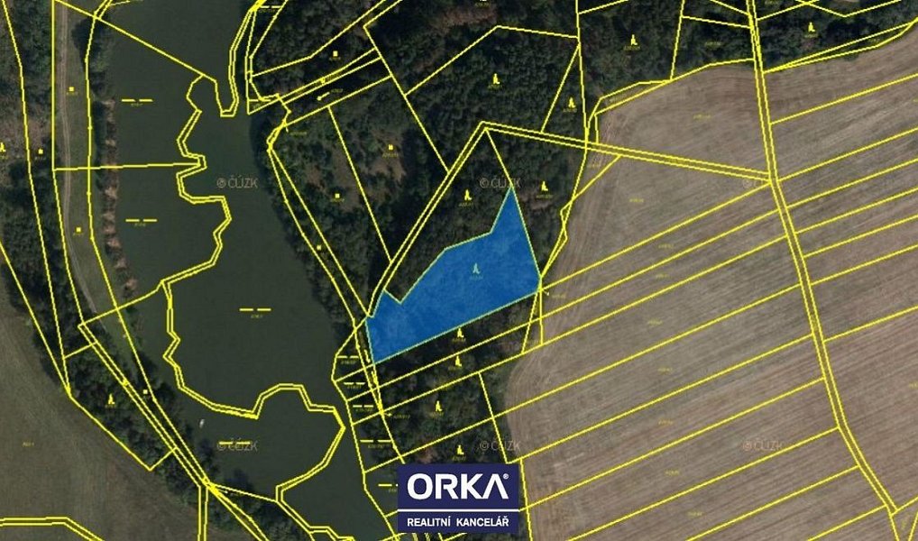 Prodej lesa 8 854 m², Otinoves – náhled fotky 3
