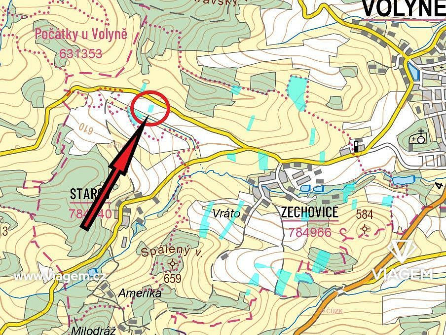 Pole 4 233 m², Podíl 22 % o výměře 941 m² – pohled 4