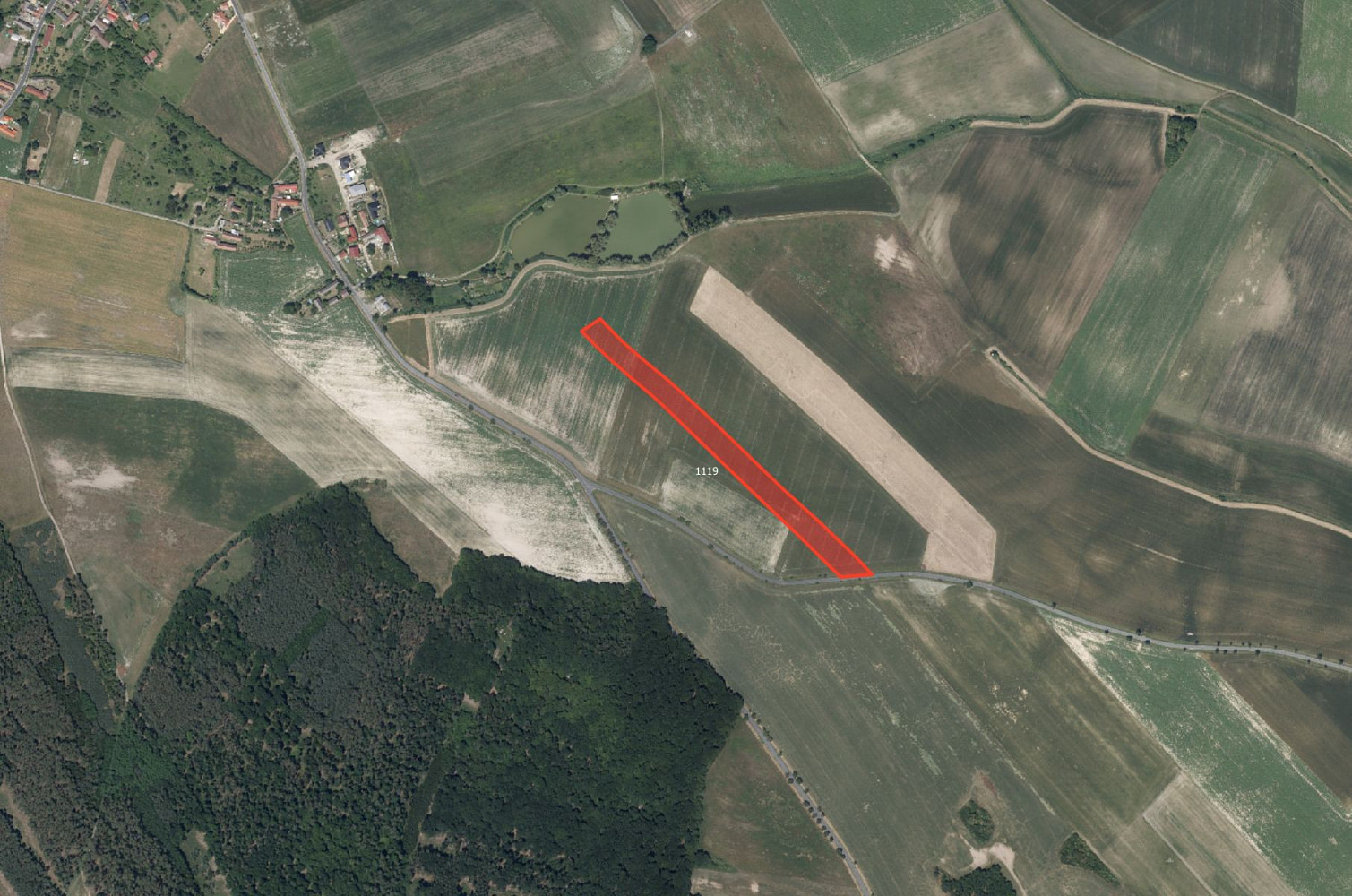 Prodej pole 7 413 m² — photo 2