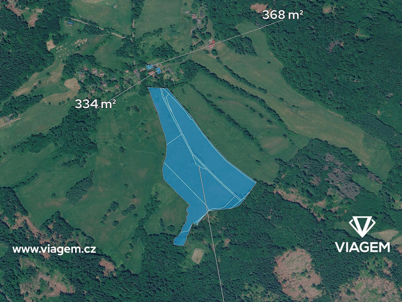 Prodej pole 3 777 m² – fotografie 2