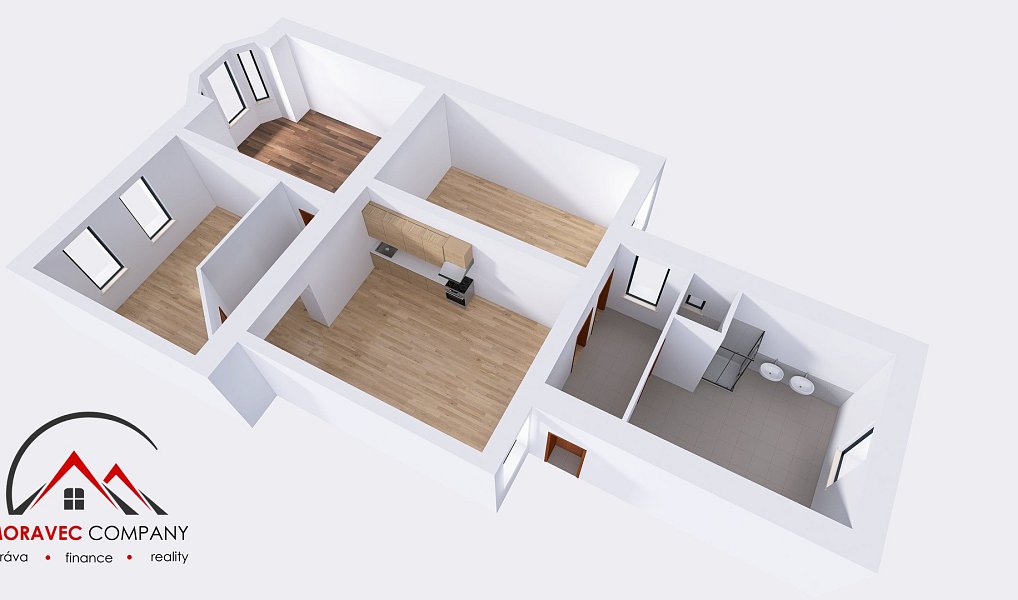Pronájem bytu 3+1 97 m², Ostrava – náhled fotky 17