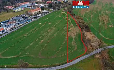 Prodej stavebního pozemku 6 134 m², Dobřany, okres Plzeň-Jih