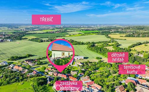 Prodej domu 190 m² s pozemkem 208 m², Mastník, okres Třebíč