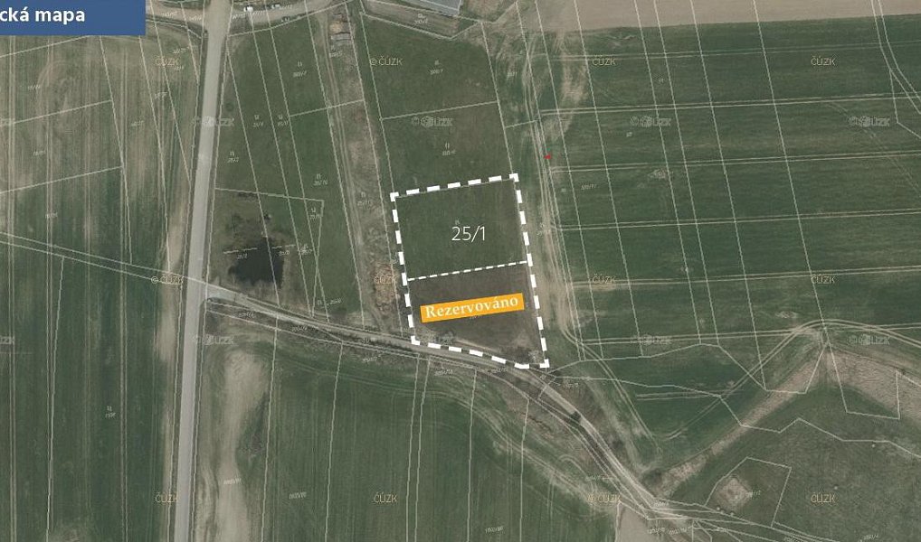 Prodej stavebního pozemku 2 091 m², Bechyně – náhled fotky 4