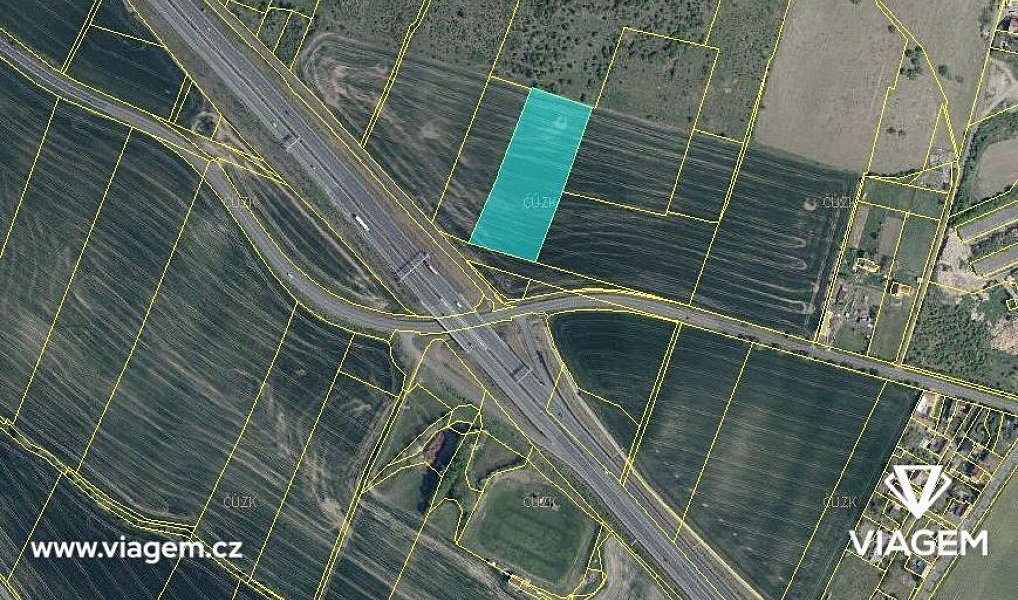 Prodej pole 4 487 m², Vchynice – fotka 1 z 5