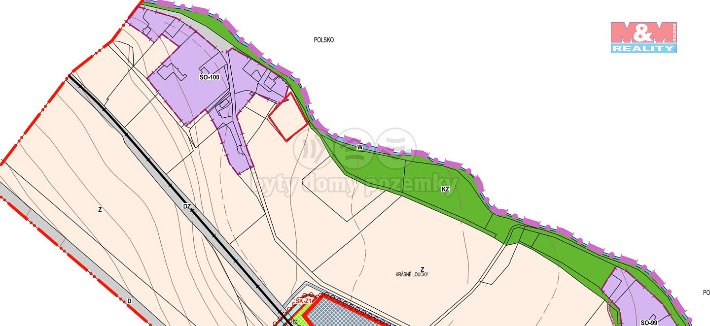 Prodej louky 2 362 m² – pohled 4