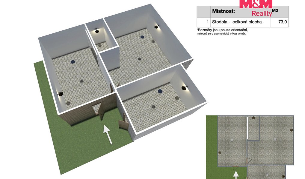 Prodej chaty/chalupy 86 m² s pozemkem 1 425 m², Mrzky – náhled fotky 27