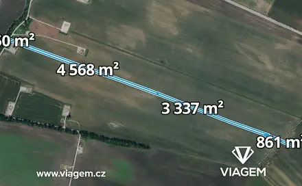Prodej pole 1 114 m², Týnec, okres Břeclav