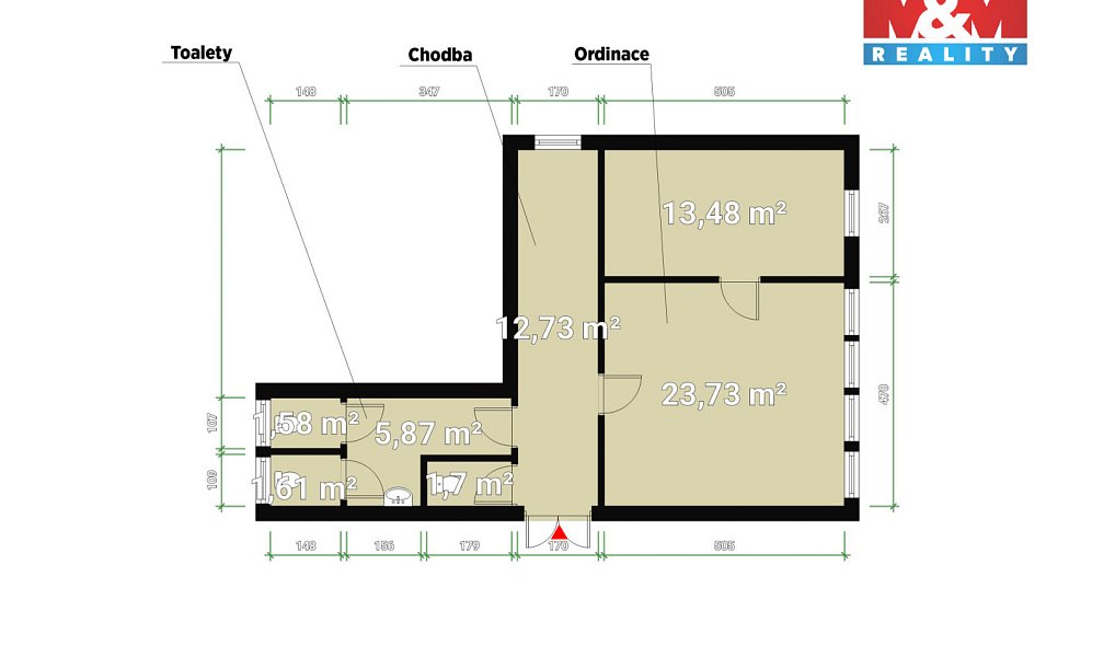 Pronájem kanceláře 60 m², Nepomuk – náhled fotky 5
