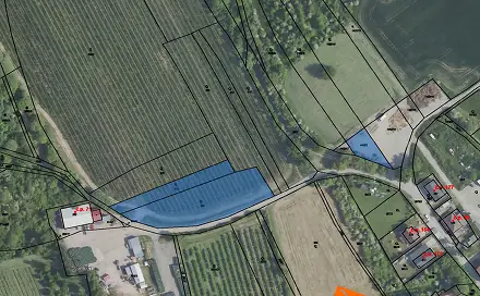Prodej stavebního pozemku 4 213 m², Ždánice, okres Kolín