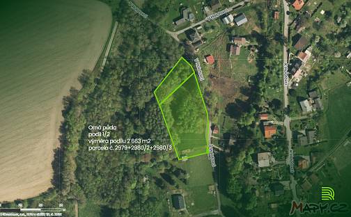 Prodej zahrady 2 663 m², Petřvald, okres Karviná