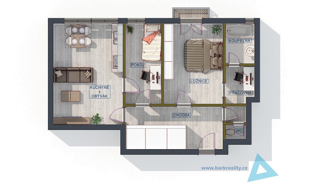 Prodej bytu 2+1 70 m², Praha – náhled fotky 25