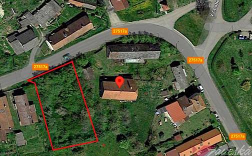 Prodej stavebního pozemku 910 m², Velkostudecká, Loučeň - Studce, okres Nymburk