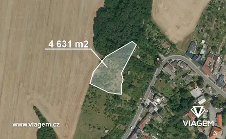 Prodej zahrady 4 631 m², Drahanovice, okres Olomouc