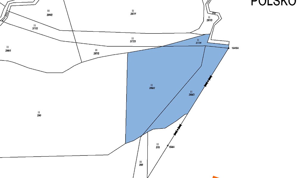 Prodej pozemku 827 m², Náchod – náhled fotky 2
