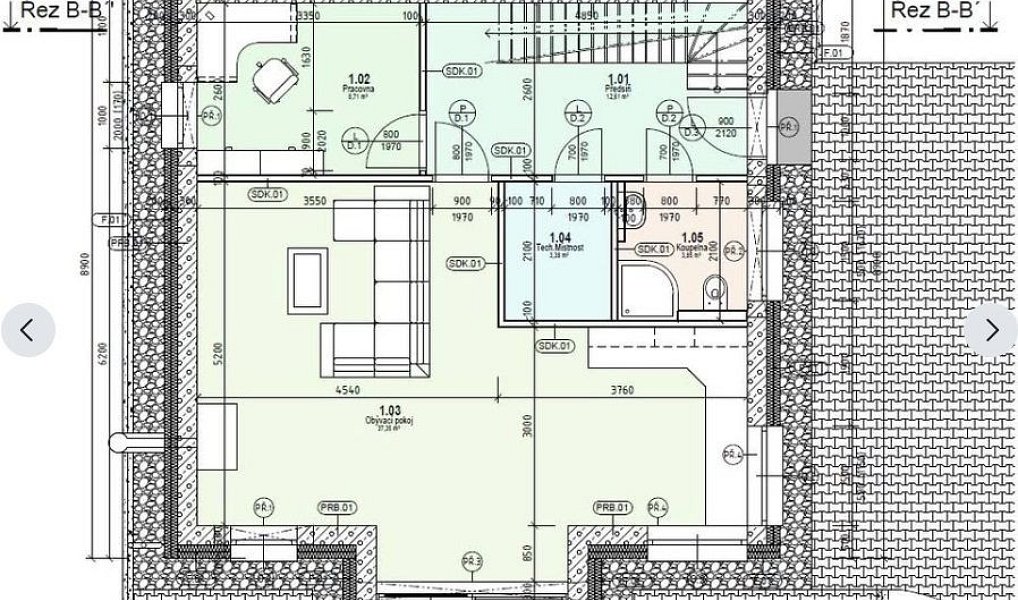 Prodej stavebního pozemku 1 271 m², Podkopná Lhota – náhled fotky 13
