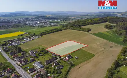 Prodej stavebního pozemku 16 029 m², Klatovy - Štěpánovice