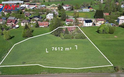 Prodej stavebního pozemku 7 612 m², U Splavu, Nová Paka, okres Jičín