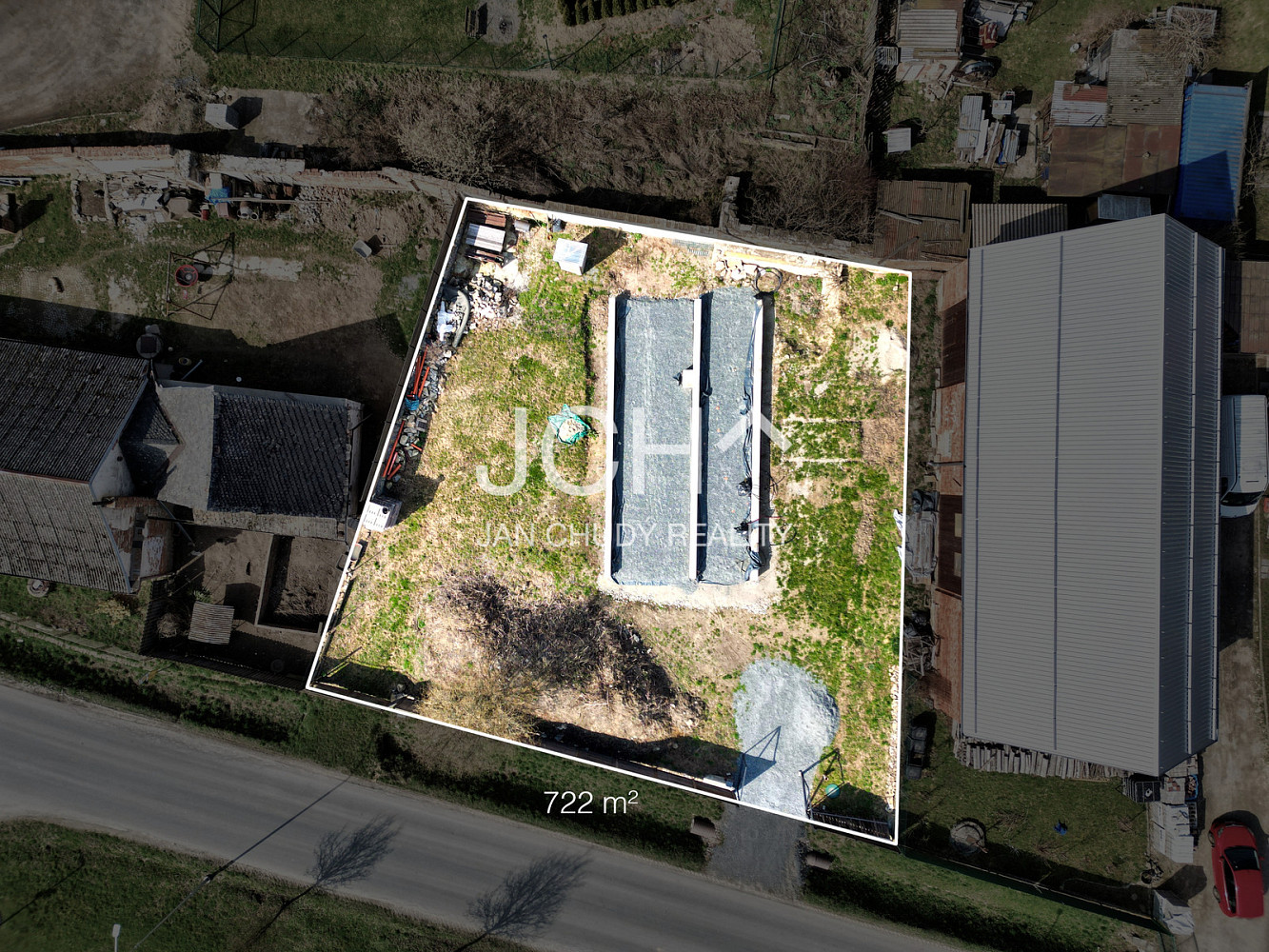 Prodej stavebního pozemku 722 m² – fotografie 5